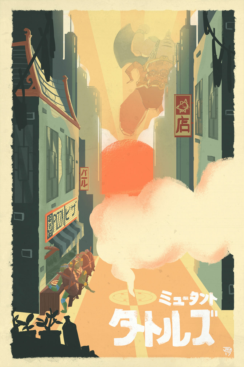Big Apple 6pm by Martin Montgomery